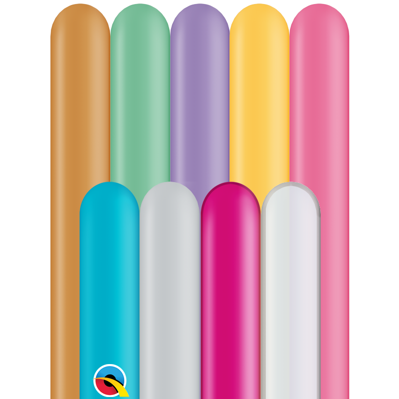 260Q Modelling Balloons Entertainer Assortment - 100 count