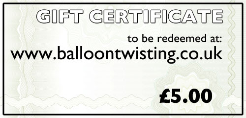 Gift Certificate -