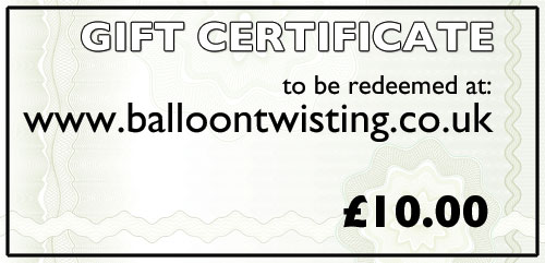 Gift Certificate -