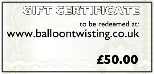 Gift Certificate -